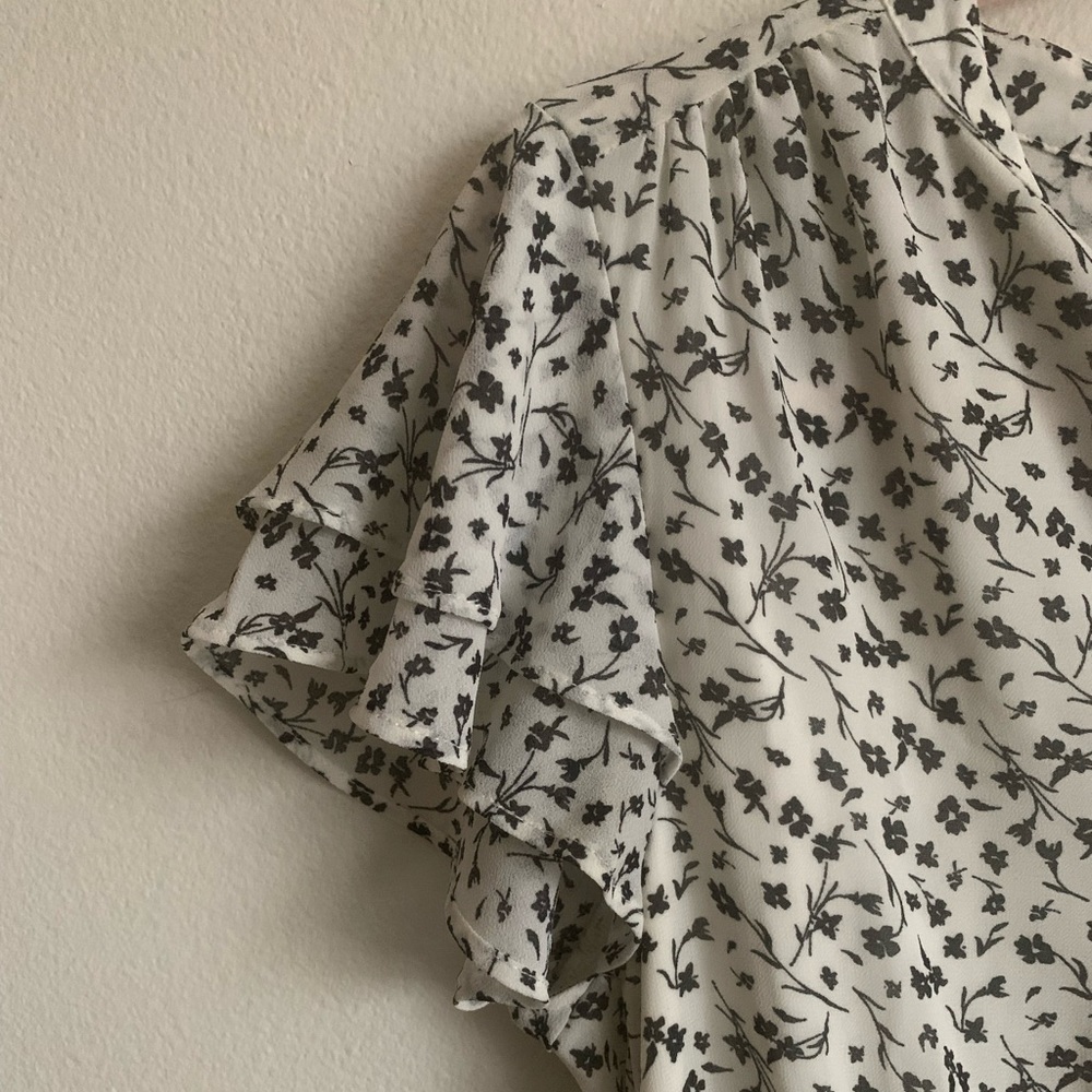 H and M floral dress